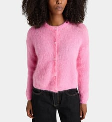 Cardigan court Olivia en mohair Surprise