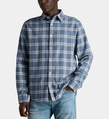 Chemise à carreaux en flanelle Gant