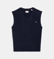 Pull sans manches en laine Gant