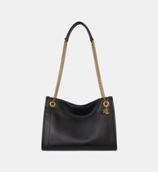 Sac cabas Bradley M en cuir Lauren Ralph Lauren