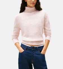 Pull chiné à col roulé Tommy Hilfiger