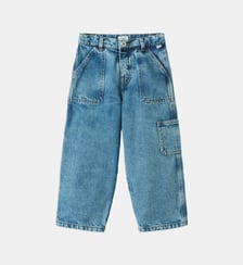 Jean ample baggy en coton IL GUFO