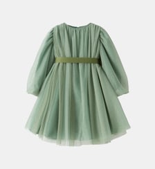 Robe évasée effet tulle  IL GUFO