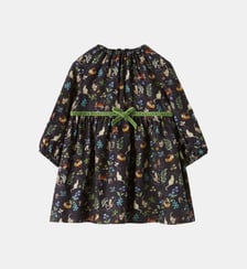 Robe évasée à motif IL GUFO