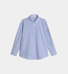 Chemise oxford rayée en coton IL GUFO