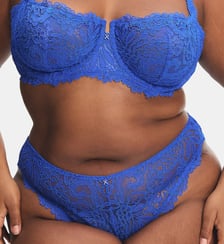 Tanga Romantic effet dentelle Savage x Fenty