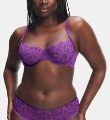 Soutien-gorge balconnet détails dentelle Savage x Fenty