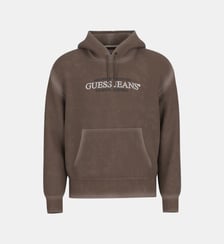 Hoodie logo en coton Guess Jeans