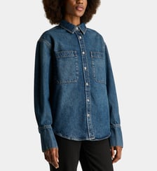 Chemise large Dante coton denim Anine Bing