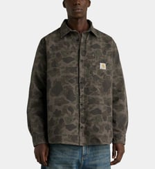 Chemise droite Duck à motif en coton Carhartt WIP