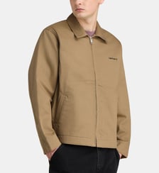 Veste zippée Module Script droite en coton Carhartt WIP