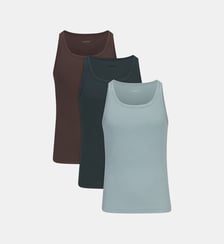 Lot de 3 débardeurs en coton Skims