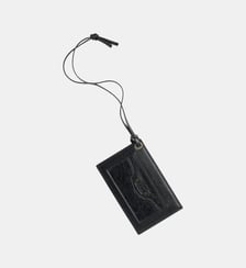 Porte-carte avec miroir intégré cuir Balenciaga