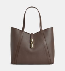 Sac cabas Goccia L en cuir grainé Furla