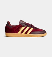 Baskets basses Samba OG en velours Adidas Originals