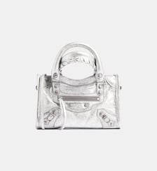 Sac à main Le City Nano en cuir Balenciaga