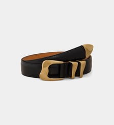 Ceinture moyenne en cuir Maison Boinet