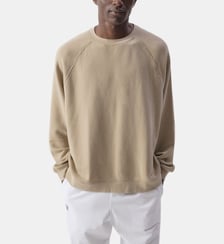 Sweat droit en coton American Vintage