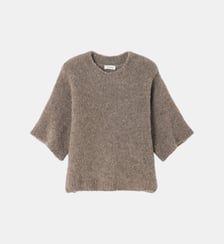 Pull à manches 3/4 en coton American Vintage