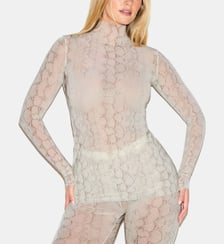 Top ajusté Milky Sheer  Skims