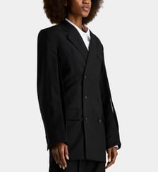 Robe tailleur ajustée mi-longue ou veste en laine Alexander Wang