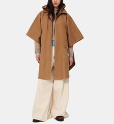 Manteau-cape Castelwick ample en coton Sessùn