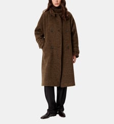Manteau Bleechecks à carreaux en laine Sessùn