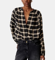 Chemise ample Nicolas carreaux Sessùn