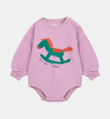 Body sweat droit avec imprimé cheval Bobo choses