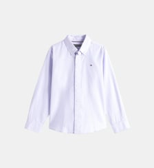 Chemise droite en coton Tommy Hilfiger