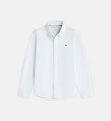Chemise droite en coton Tommy Hilfiger