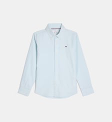 Chemise droite en coton Tommy Hilfiger