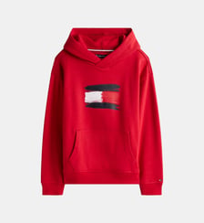 Sweat droit signature Tommy Hilfiger
