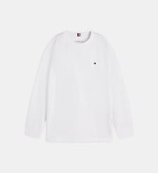 T-shirt en coton manches longues Tommy Hilfiger