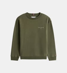 Sweat en coton signature Tommy Hilfiger