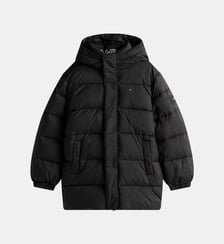 Parka ample courte capuche Tommy Hilfiger
