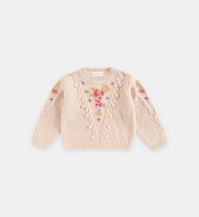 Pull Acila droit en maille unie Louise Misha
