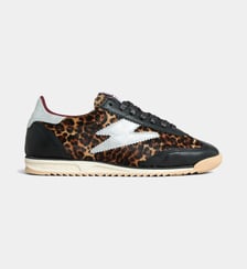 Baskets basses Joyce en cuir de vachette SMR