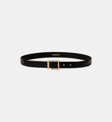 Ceinture classique en cuir Sandro