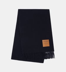 Echarpe en laine signature Ganni