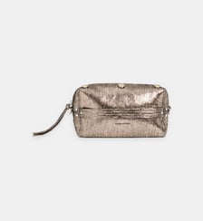 Trousse de toilette Lucky lamé Jérôme Dreyfuss