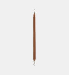 Bandoulière de sac Arrow Woven Dog Clip Strap en cuir Loewe