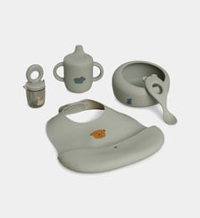 Set de repas pour bébé Mileah en silicone Liewood
