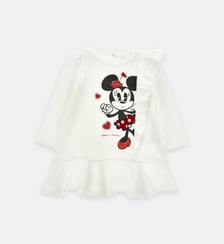 Robe-sweat à volants Minnie Monnalisa
