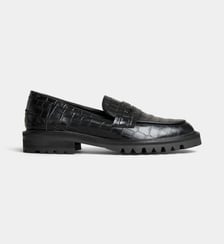 Mocassins A9305 en cuir vernis ou façon croco Billi Bi