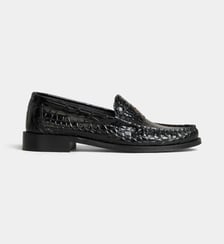 Mocassins College en cuir façon croco Furla