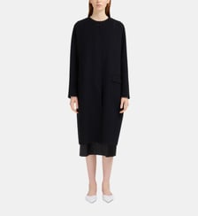 Manteau mi-long en laine et cachemire Marni