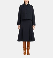 Veste droite en coton mélangé Marni
