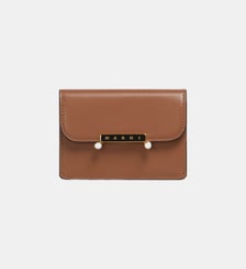 Portefeuille en cuir Marni