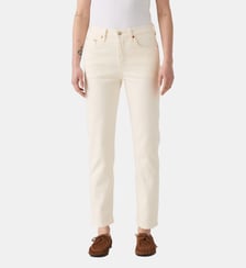 Jean 501 Crop droit en coton Levi's